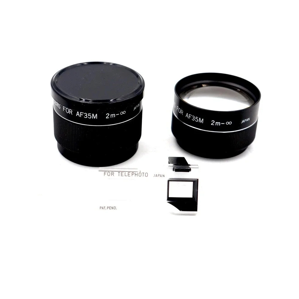 Vintage Dejur Auxiliary Lens Set for Canon Sure Shot AF35M‎ II Tested Lens Set